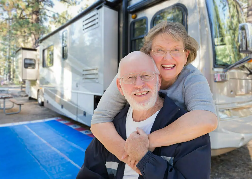 Huren camper of caravan zit in de lift