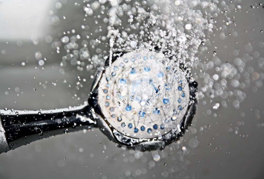 Heerlijke douche voor op de camping