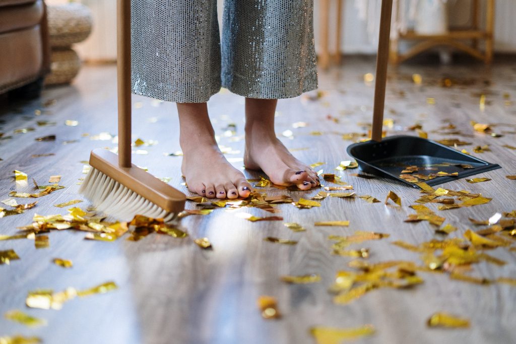 Granietenvloer schoonmaken