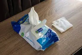 Geen schoonmaakdoekjes in toilet