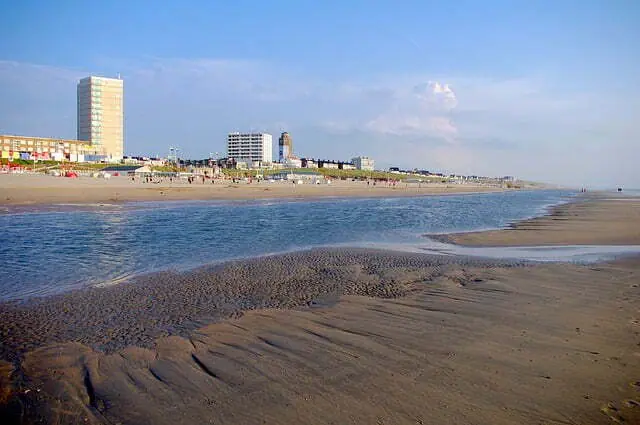 Het mooie strand van Zandvoort