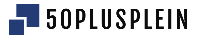 50plusplein logo