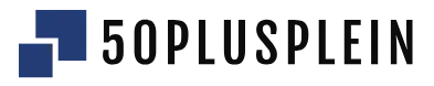 50plusplein logo